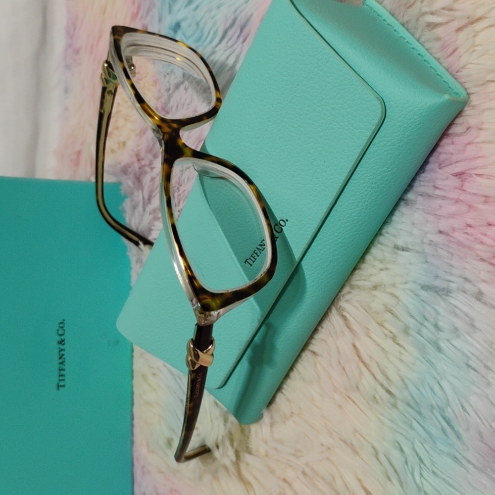 SALE! Authentic Tiffany & Co. Glasses Gently Worn W Case & Box - Picture 3 of 16